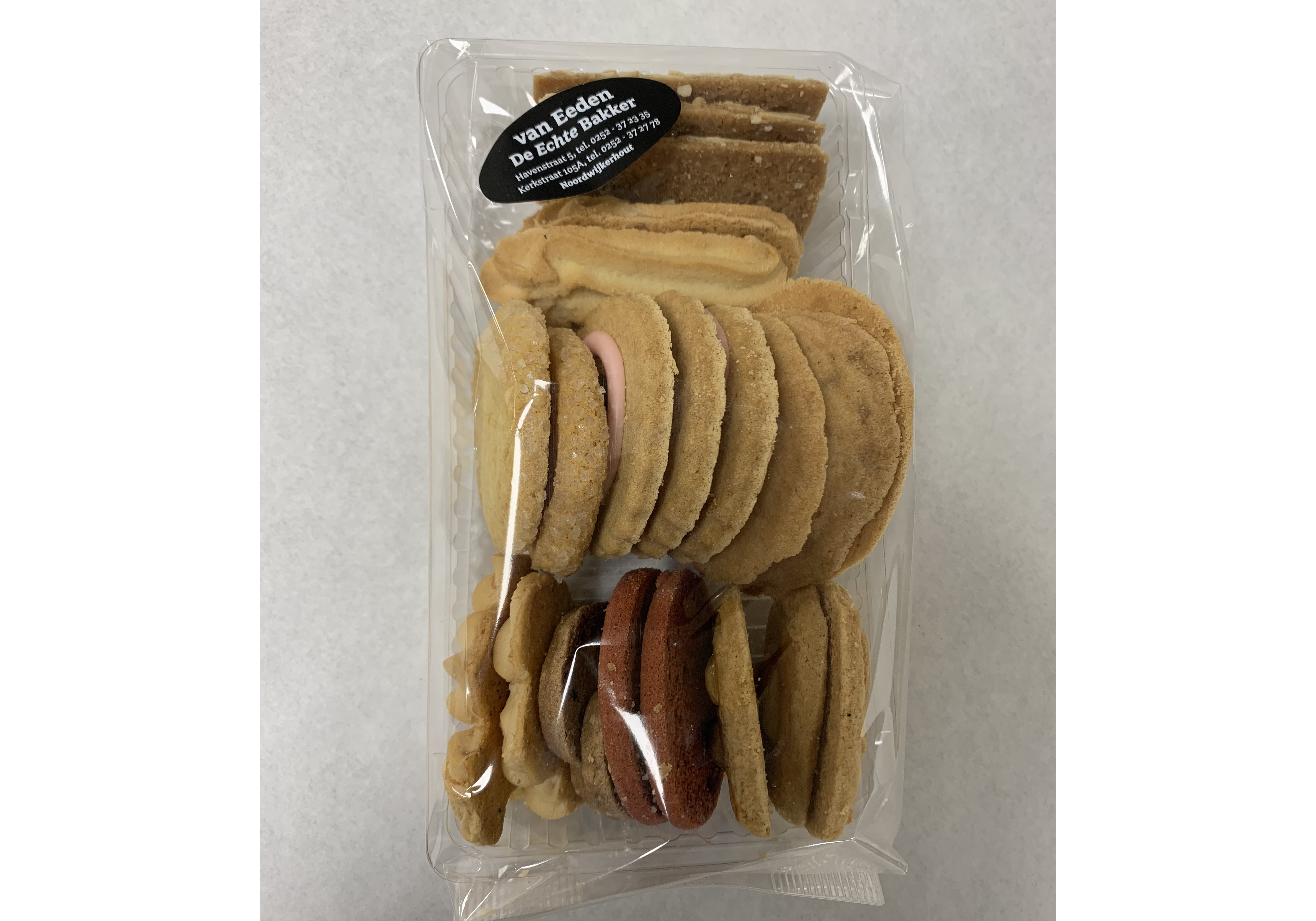 13598 Verse roomboterkoekjes assorti 250 gr