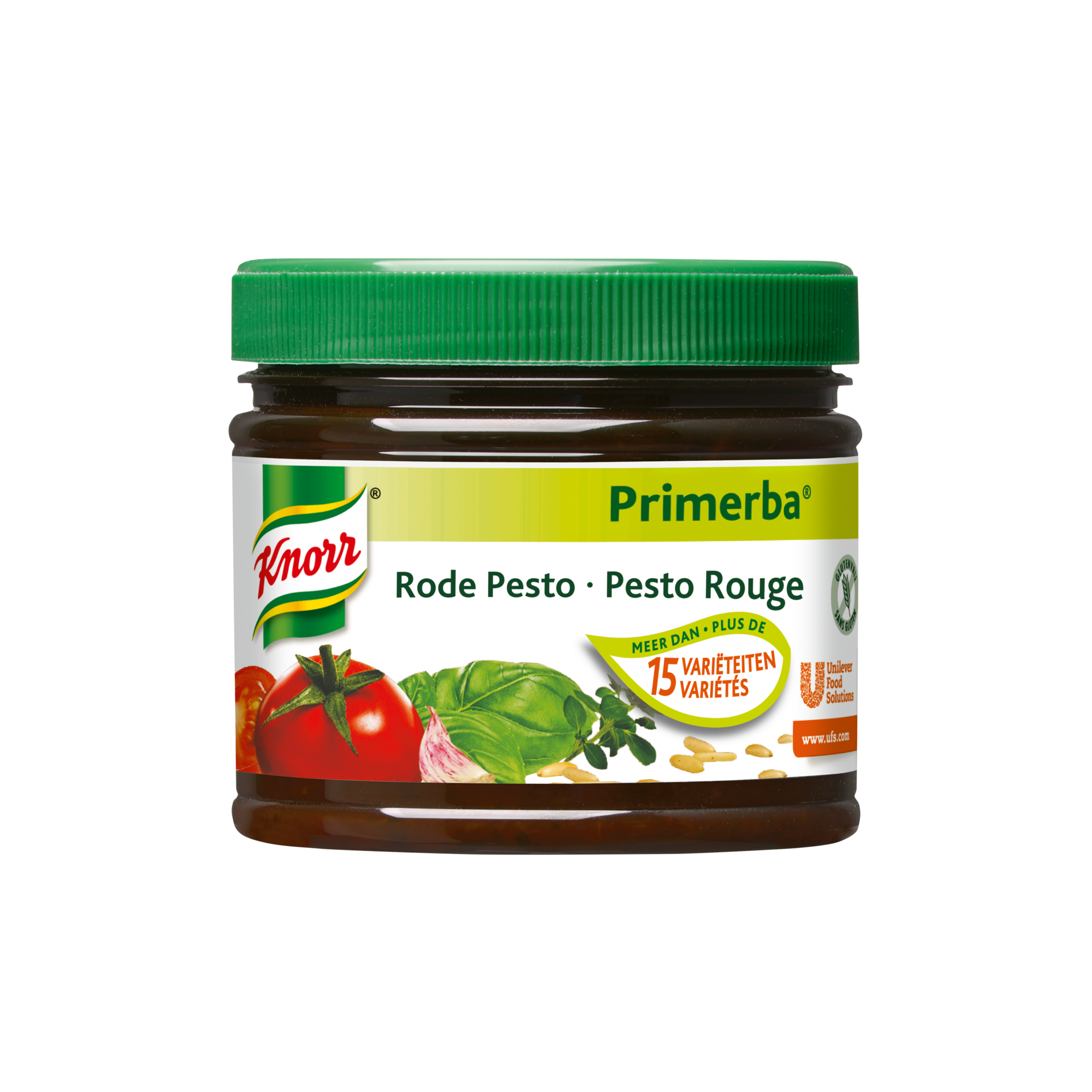 18104 Rode pesto kruiden in olie primerba 2x340 gram