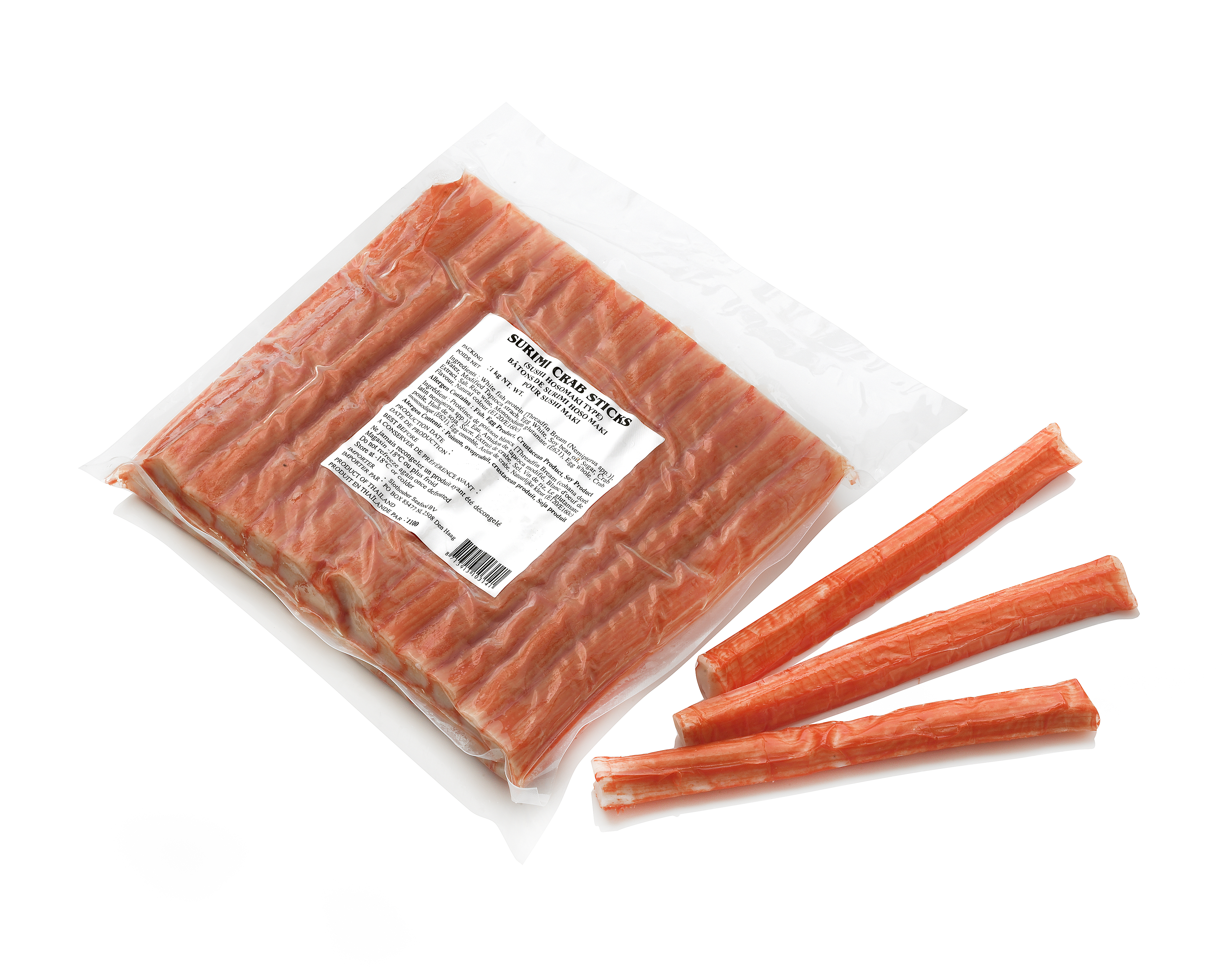 19893 Crabsticks immitatie pakje 500 gram diepvries