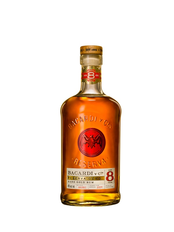 37191 Bacardi 8 jaar oud 1x0,70 ltr