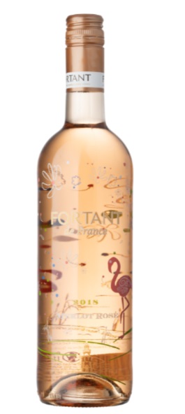 40630 Fortant de France Merlot rose 0,75 liter