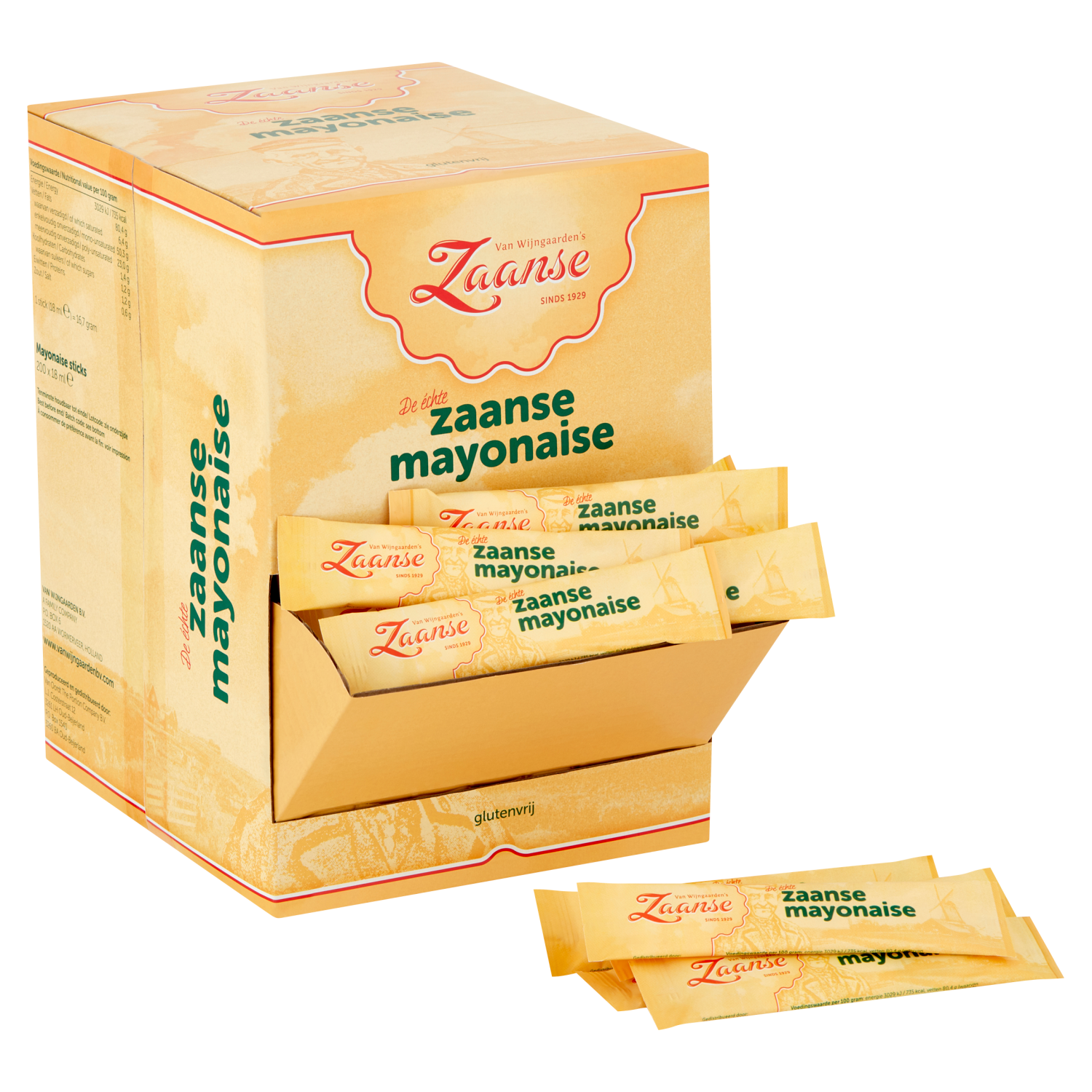 46821 Zaanse mayonaise sticks 200x18 ml