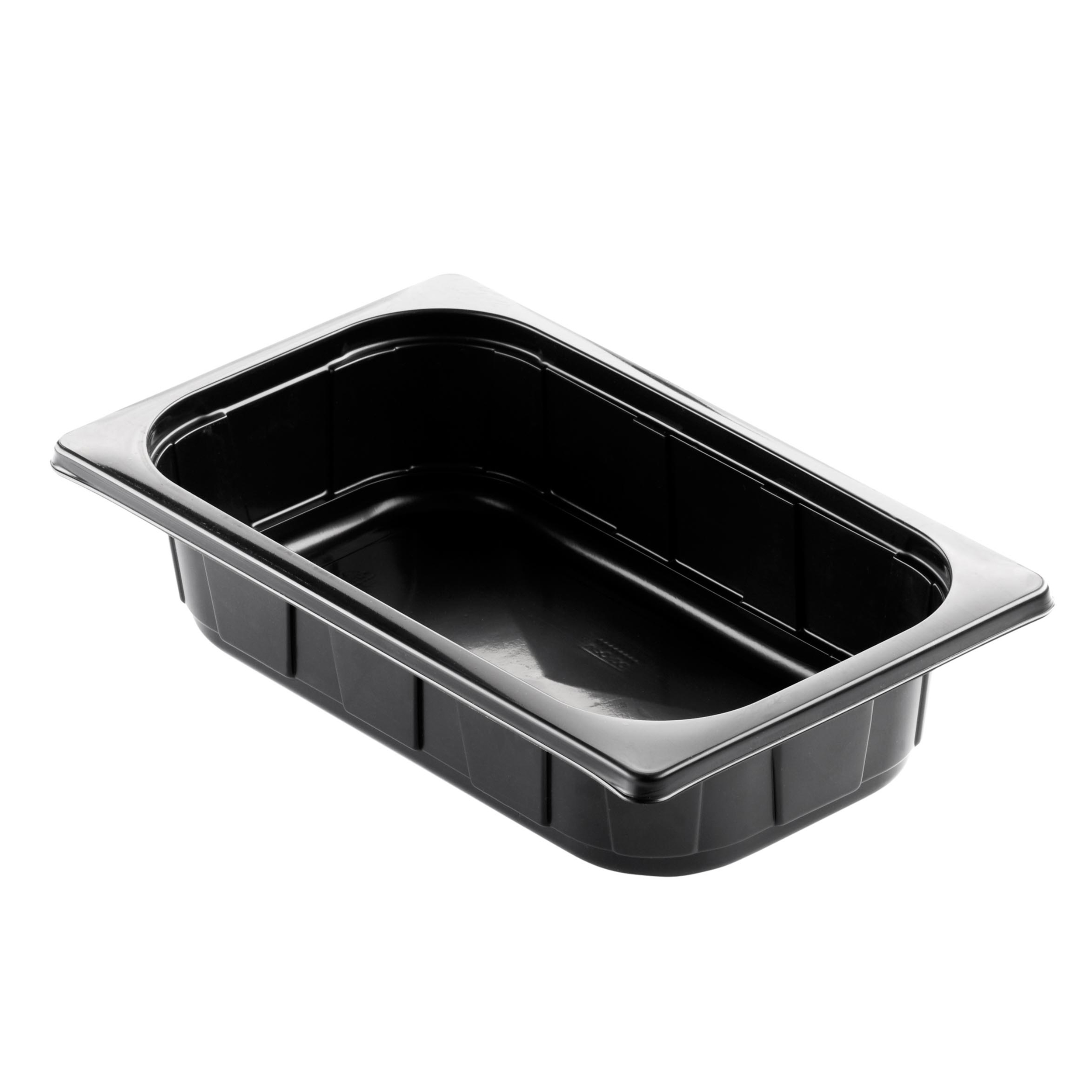 47325 1/4 GN tray 265 x 161 x 60 mm black 1-comp 200 st