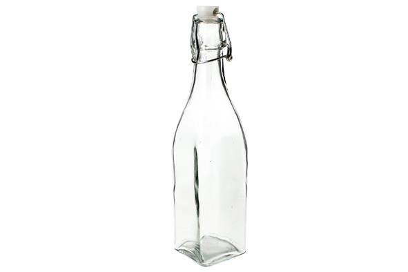 50182 Beugelfles glas wit 0,56ltr 1x24 st