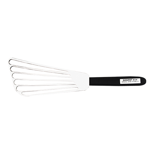 52051 Bakspaan rvs met plastic handgreep 28 cm