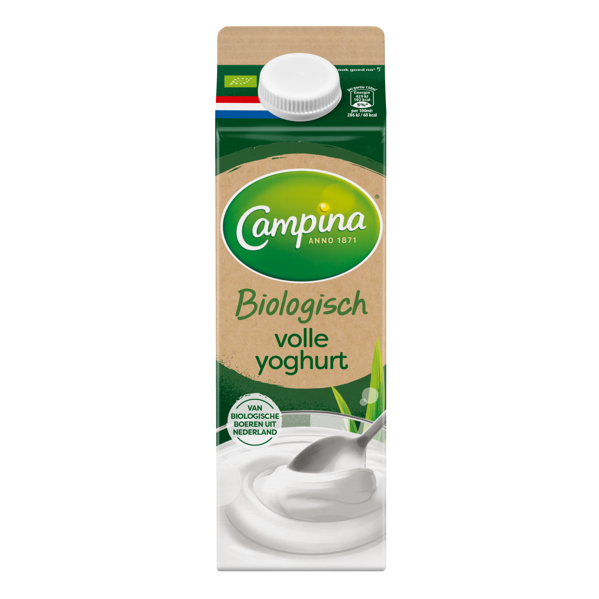 52869 Biologische boerenland yoghurt 1 liter