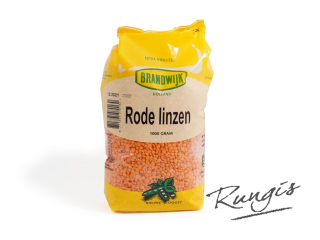 54827 Rode linzen zak 1 kilo