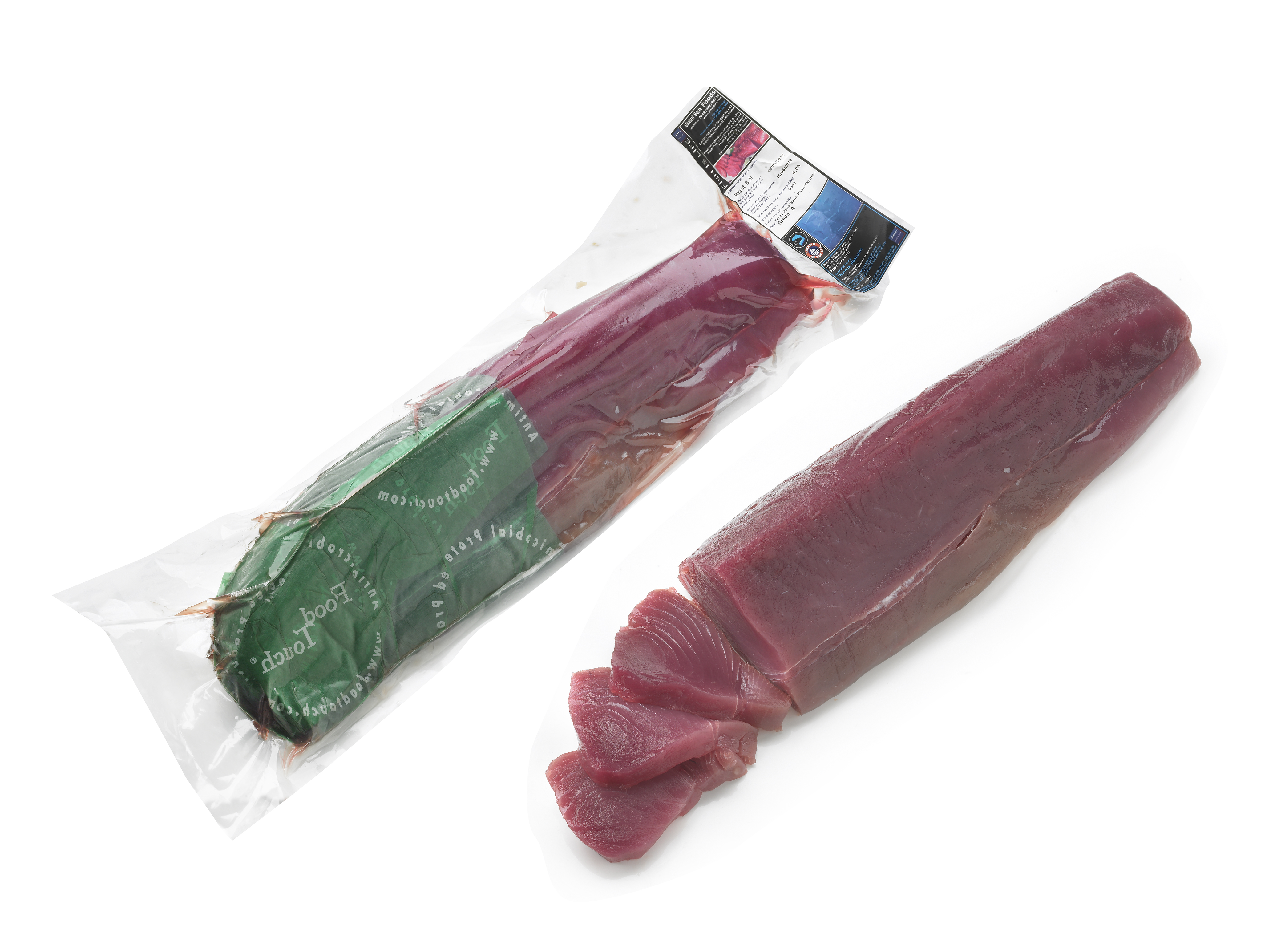 65570 Tonijnfilet import loin 3 - 4 kg per stuk