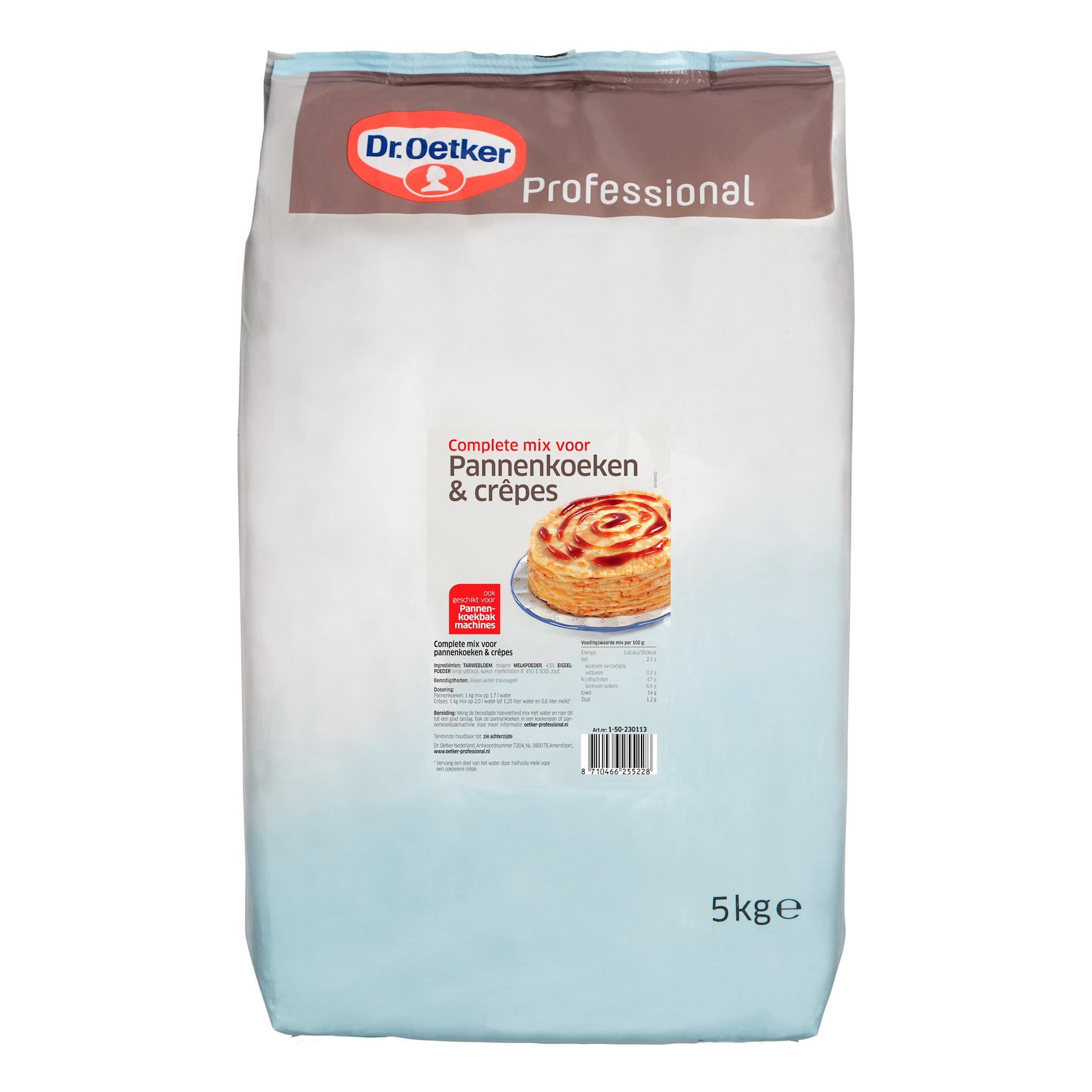 69967 Eierpannenkoek & crepes mix compleet 2 x 5 kilo