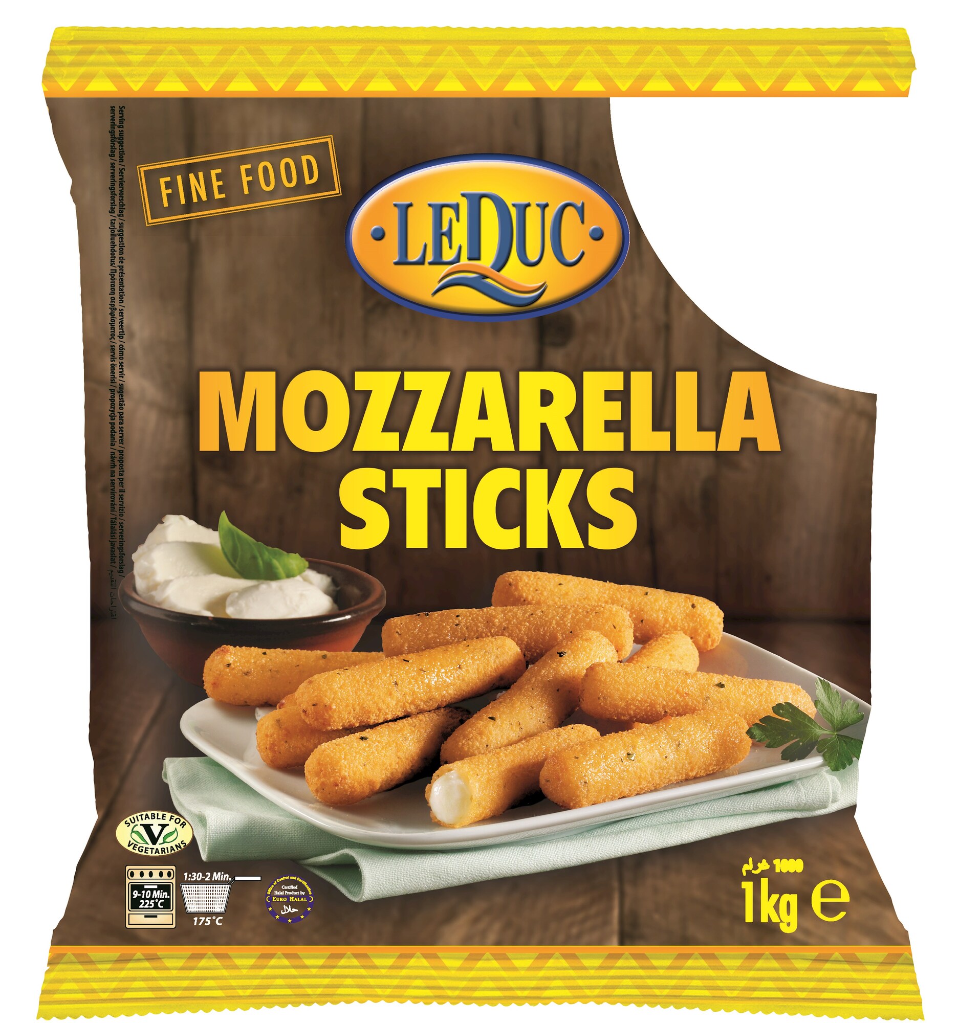 70395 Le Duc mozzarella sticks 1kg