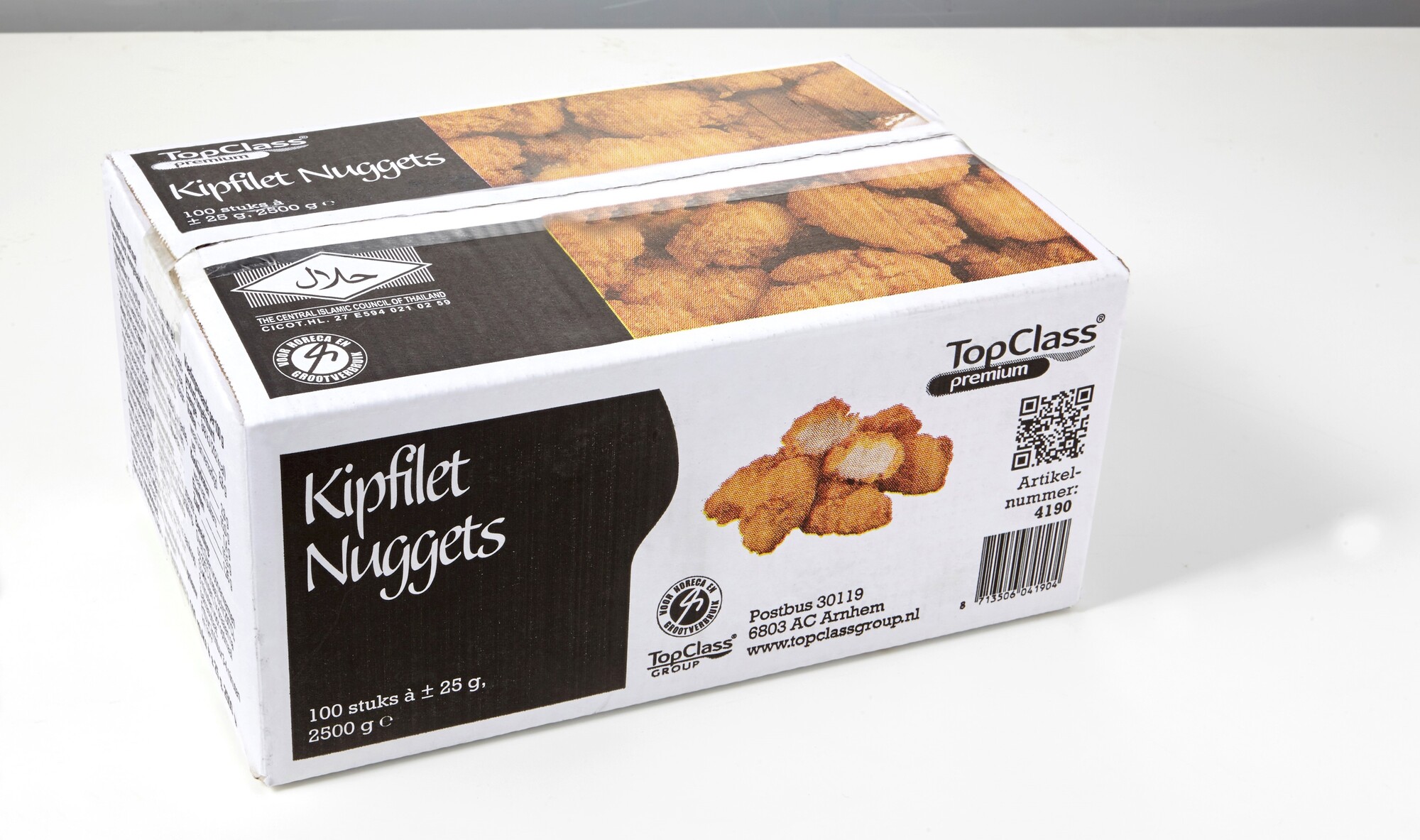 70727 Kipfilet nuggets 100x25 gram