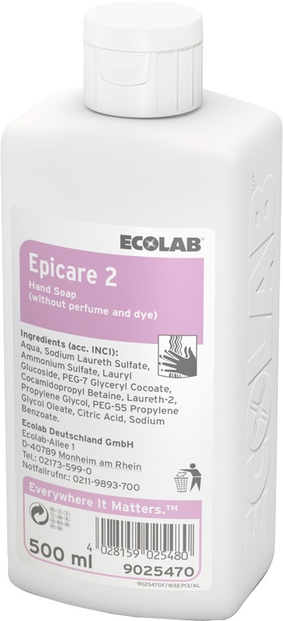 73409 Epicare 2 vloeibare handzeep 500ml