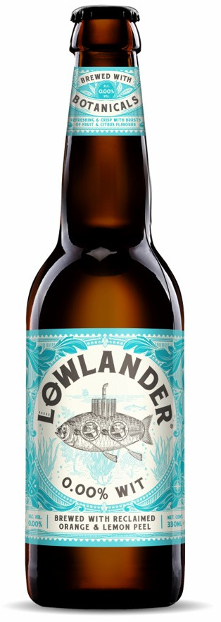 73704 Lowlander 0.0% wit 12x33 cl