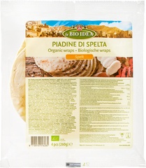 75840 Piadine spelt wrap 10x4x240gr