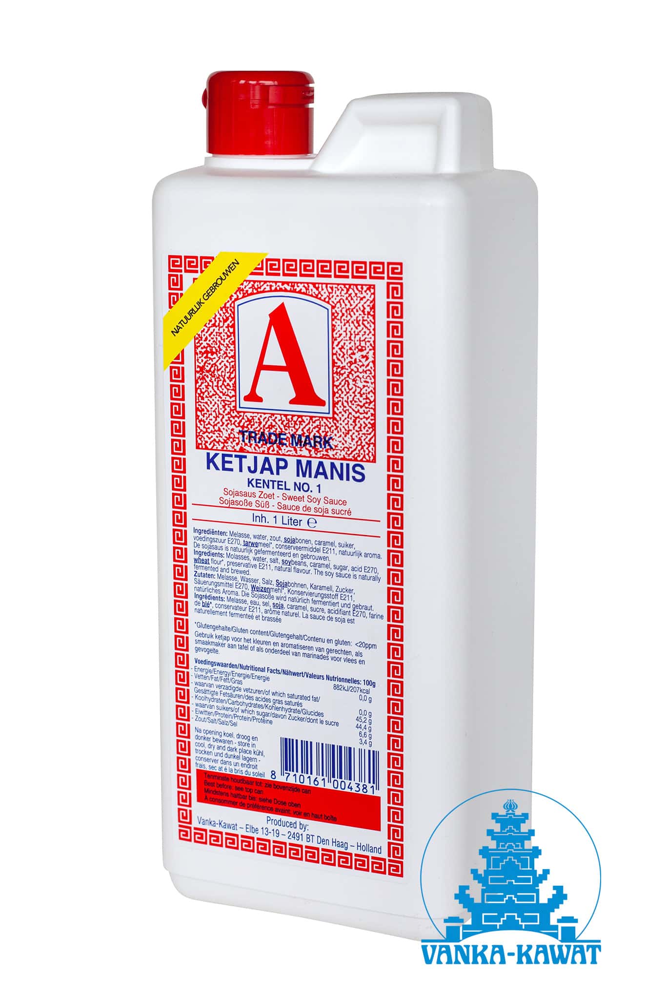 76835 Ketjap A manis Kentel nr1 1 ltr