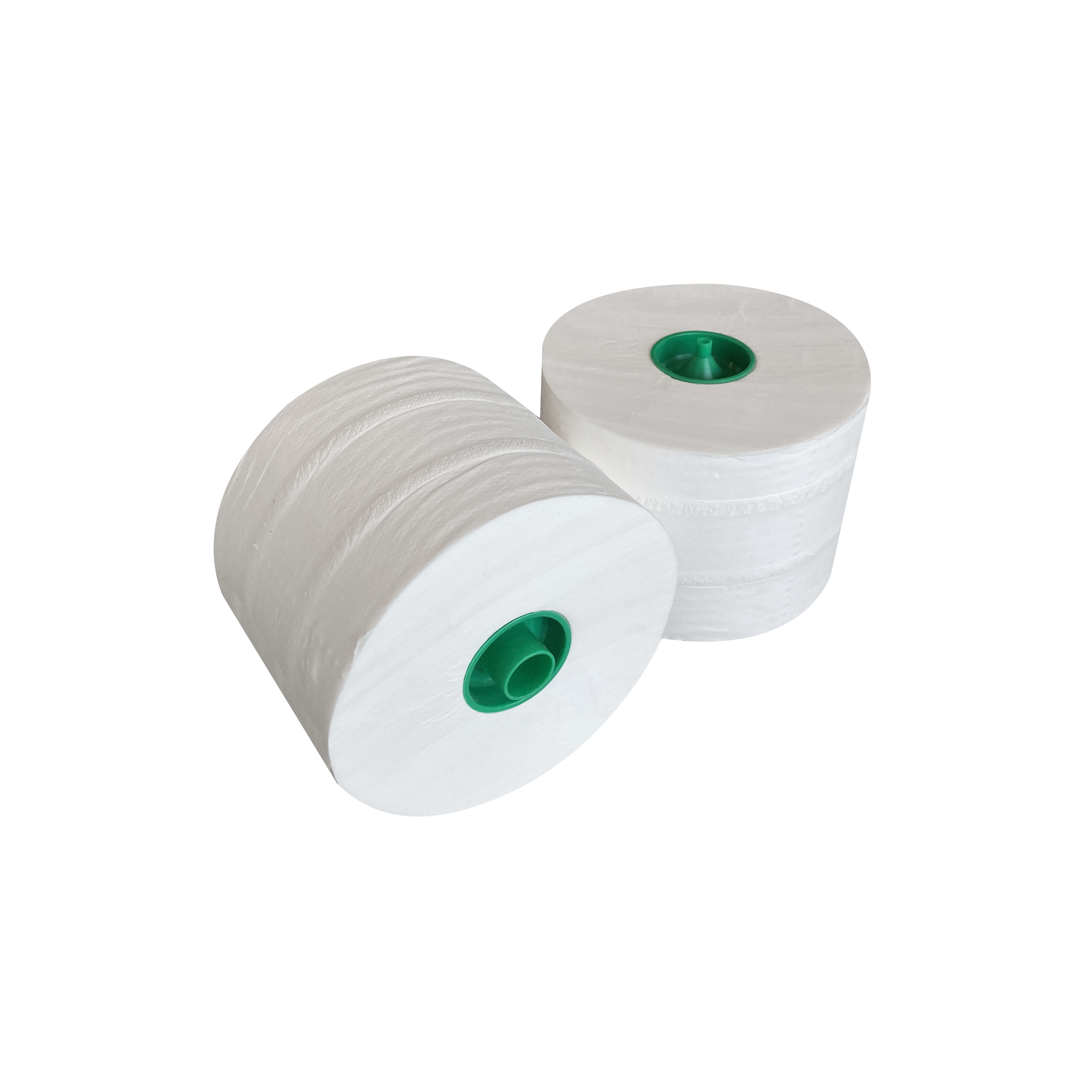 78799 Toiletpapier met dop cellulose wit 2 laags