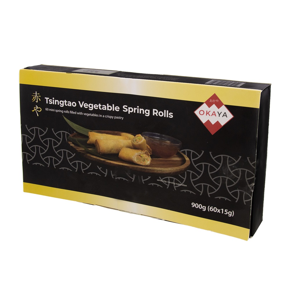 79891 Tsingtao vegetable spring roll 60 stuks - 900 gram